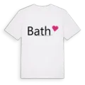Bath hjärta t-shirt