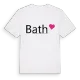 Bath hjärta t-shirt