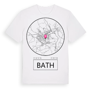 Bath t-shirt – ekologisk bomull t-shirt från Pinshirt