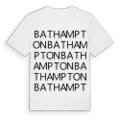 Bathampton ordlek t-shirt