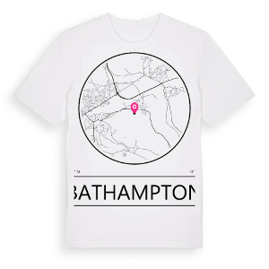 Bathampton t-shirt – ekologisk bomull t-shirt från Pinshirt