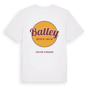 Batley cirkel t-shirt – ekologisk bomull t-shirt från Pinshirt