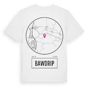 Bawdrip t-shirt – ekologisk bomull t-shirt från Pinshirt