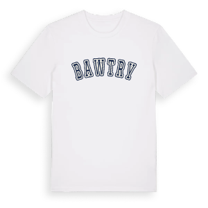 Bawtry college t-shirt – ekologisk bomull t-shirt från Pinshirt