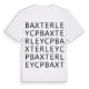 Baxterley CP ordlek t-shirt
