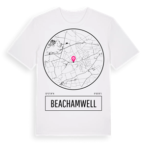 Beachamwell t-shirt – ekologisk bomull t-shirt från Pinshirt