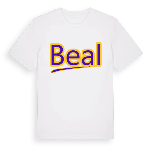 Beal baseball t-shirt – ekologisk bomull t-shirt från Pinshirt