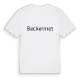 Beckermet fetstil t-shirt