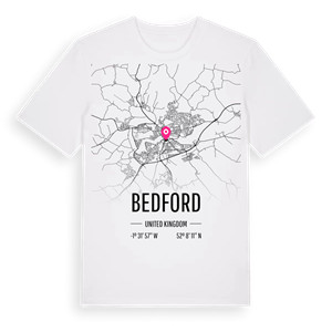 Bedford karta t-shirt – ekologisk bomull t-shirt från Pinshirt