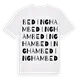 Bedingham ordlek t-shirt