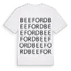 Beeford ordlek t-shirt