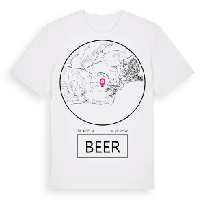 Beer t-shirt – ekologisk bomull t-shirt från Pinshirt