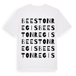 Beeston Regis ordlek t-shirt – ekologisk bomull t-shirt från Pinshirt