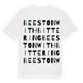 Beeston with Bittering ordlek t-shirt