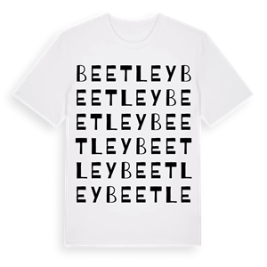 Beetley ordlek t-shirt – ekologisk bomull t-shirt från Pinshirt