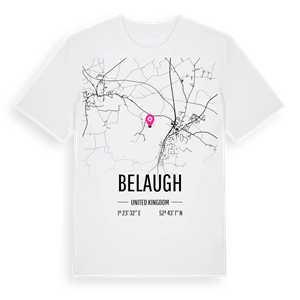 Belaugh karta t-shirt – ekologisk bomull t-shirt från Pinshirt