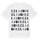 Belaugh ordlek t-shirt