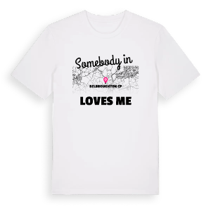 Någon i Belbroughton CP älskar mig t-shirt – ekologisk bomull t-shirt från Pinshirt