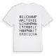 Belchamp Walter ordlek t-shirt