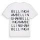 Bellingham ordlek t-shirt