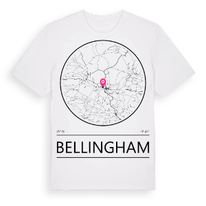 Bellingham t-shirt – ekologisk bomull t-shirt från Pinshirt