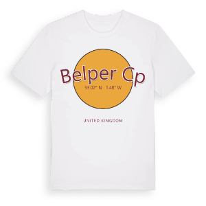 Belper CP cirkel t-shirt – ekologisk bomull t-shirt från Pinshirt