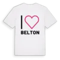 Jag älskar Belton t-shirt stort tryck
