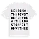 Belton with Browston ordlek t-shirt