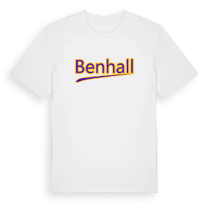 Benhall baseball t-shirt – ekologisk bomull t-shirt från Pinshirt