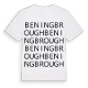 Beningbrough ordlek t-shirt