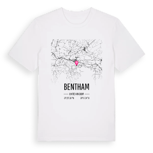 Bentham karta t-shirt – ekologisk bomull t-shirt från Pinshirt