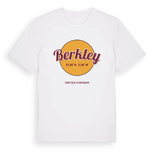 Berkley cirkel t-shirt – ekologisk bomull t-shirt från Pinshirt