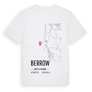 Berrow karta t-shirt – ekologisk bomull t-shirt från Pinshirt