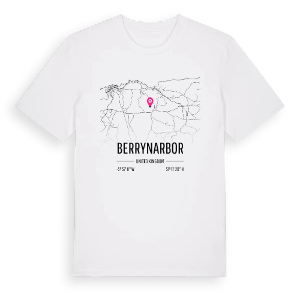 Berrynarbor karta t-shirt – ekologisk bomull t-shirt från Pinshirt