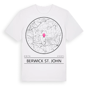 Berwick St. John t-shirt – ekologisk bomull t-shirt från Pinshirt