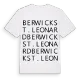 Berwick St. Leonard ordlek t-shirt