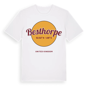 Besthorpe cirkel t-shirt – ekologisk bomull t-shirt från Pinshirt