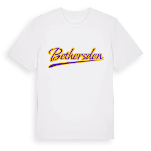 Bethersden baseball t-shirt – ekologisk bomull t-shirt från Pinshirt