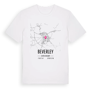 Beverley karta t-shirt – ekologisk bomull t-shirt från Pinshirt