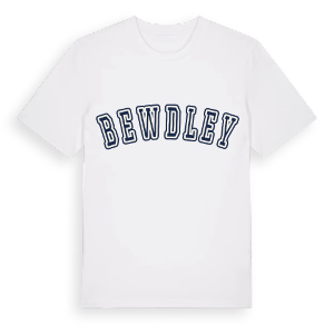 Bewdley college t-shirt – ekologisk bomull t-shirt från Pinshirt