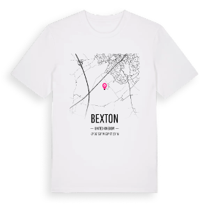 Bexton karta t-shirt – ekologisk bomull t-shirt från Pinshirt
