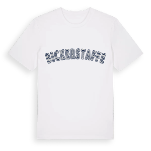Bickerstaffe college t-shirt – ekologisk bomull t-shirt från Pinshirt