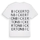 Bickerton ordlek t-shirt