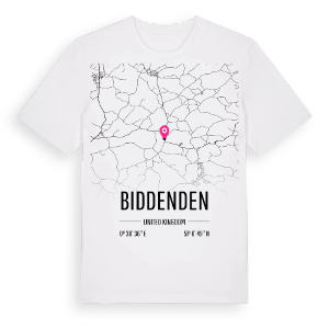 Biddenden karta t-shirt – ekologisk bomull t-shirt från Pinshirt