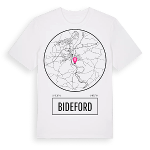 Bideford t-shirt – ekologisk bomull t-shirt från Pinshirt
