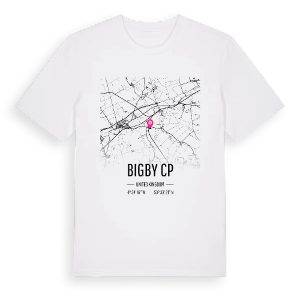 Bigby CP karta t-shirt – ekologisk bomull t-shirt från Pinshirt