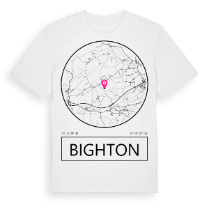 Bighton t-shirt – ekologisk bomull t-shirt från Pinshirt