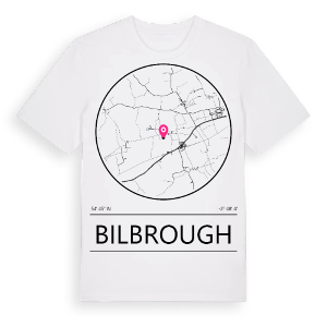 Bilbrough t-shirt – ekologisk bomull t-shirt från Pinshirt