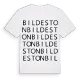 Bildeston ordlek t-shirt
