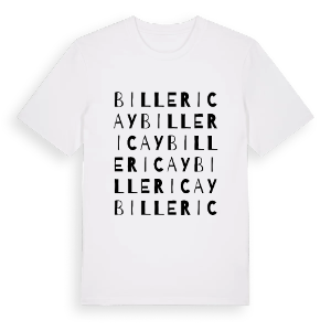 Billericay ordlek t-shirt – ekologisk bomull t-shirt från Pinshirt